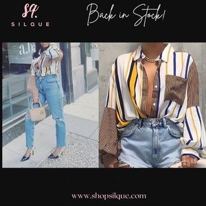 Striped Button Down Shirt